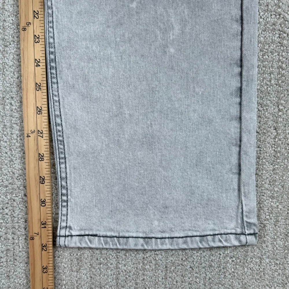 NEW Levi's 514 Mens 42x32 Straight Future Flex Stretch Gray Denim Jeans